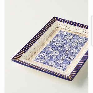 NWOT Anthropologie Garden Guest Platter